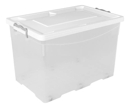 Cajas Organizadoras Grandes Baul Juguetes Ruedas 75lt X 2 Un