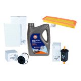 Kit 4 Filtros Originales + Aceite Gulf Citroen C4 1.6 Nafta