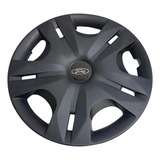 Jgo De Tapón Negro Mate Deportivo Focus R15 F-o-r-d Genérico