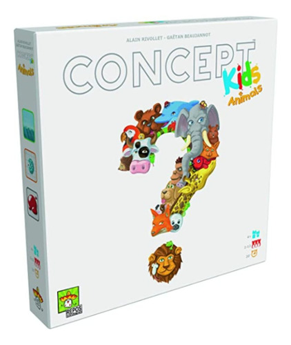 Juego De Mesa - Concept Kids Animals - Aldea Juegos