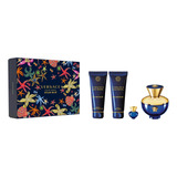 Estuche Versace Dylan Blue Woman Edp 100ml+5ml+sg+bl Mujer