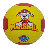 Balón De Fútbol No. 3 Voit Paw Patrol Marshal Kids Color Amarillo