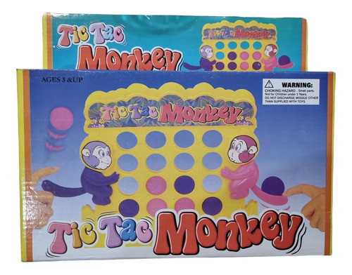  Tic Tac Monkey Lanza 4 Fichas En Linea En Jreto