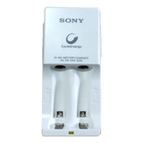 Cargador De Pilas Aaa O Aa Sony Original + Recargas Premium