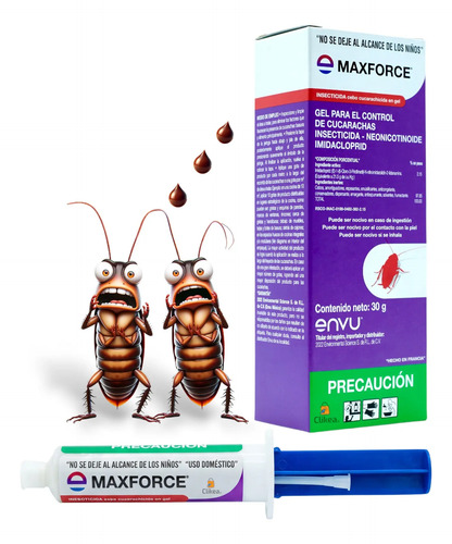 Max Force Gel Bayer 30 Gr Mata Cucarachas Maxforce