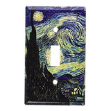 Arte Placas - Van Gogh: Noche Estrellada Cambiar La Placa - 