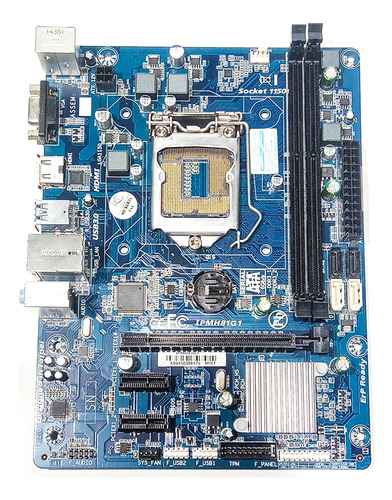 Placa Mãe Pcware Ipmh81g1 Lga Intel 1150 Defeito 