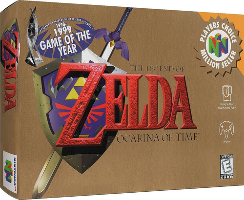 Zelda: Ocarina Of Time. Nintendo 64. Fïsico En Caja Nuevo