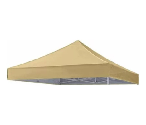 Carpa Beige Uv, Para Toldo, Repuesto Toldo Plegable Araña