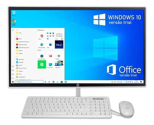 Computador All In One I7/ 16gb Ram/ 960gb Ssd/ Tela 24/ Wifi