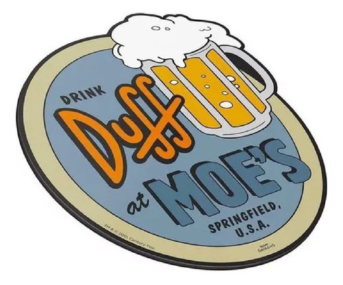 Mouse Pad The Simpsons Duff Taberna Moe Com-042/s-duff