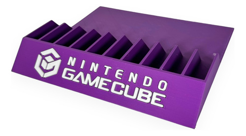 Stand Porta Juegos Para Nintendo Gamecube Base Soporte Disco