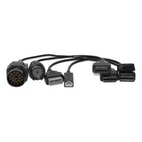 Kit Cables Adaptadores Diagnostico Obd2 Tsuru Honda Bmw Benz