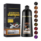 Shampoo Tinte De Coco, Color Cereza 16.9 Oz, 3 En 1 Para Hom