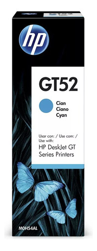 Botella De Tinta Original Hp Gt52 Colores M0h54al/55al/56al