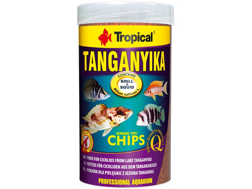 Alimento Tropical Tanganyika Chips 130g - Ciclidos Africanos