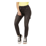 Jeans Mujer Jogger Skinny Push Up Elasticado