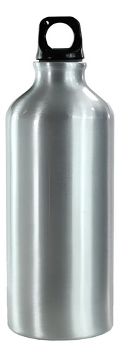 Botella Deportiva Blue Heat 600ml Aluminio Blanco/plata