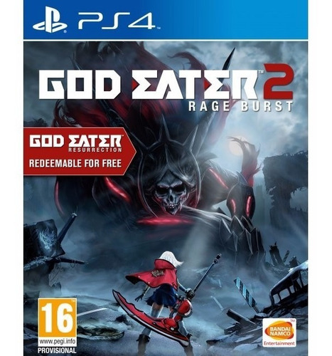 Jogo God Eater 2 Rage Burst Para Playstation Ps4