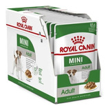 Royal Canin Mini Adult Pouch De 85g Caja 12 Unidades 