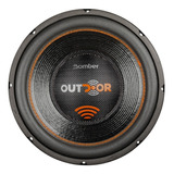Subwoofer P/ Som Auto Bomber Outdoor 12 Pol 500w Rms 4 Ohms