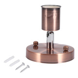 Soporte Para Lámpara De Pared De Bronce Rosa E27, Moderno, V