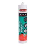 Sellador Acrílico Pintable Tacsa 280ml Blanco Pack X24 U