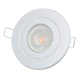 Spot Led Embutir Circular Plastico + Dicro Led 9w Pack X10!