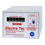 Elevador Automático De Tension 10000 Va  Electrotec160-220v