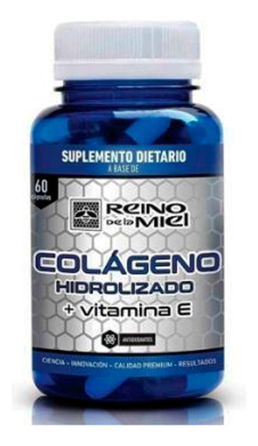 Colágeno Hidrolizado+ Vitamina E Reino 60 Cápsulas 