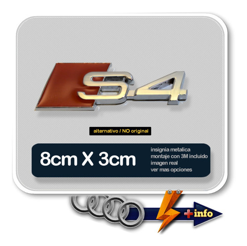 Insignia S4 Metalica Compatible Audi Con 3m Tuningchrome Foto 3
