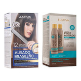 Kit Kativa Alisado+post C.oscur - mL a $169