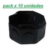 Caja Octogonal Chapa Pintada Calidad Ag Pack X 10u