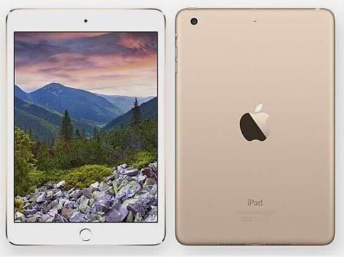 iPad Apple Mini 3rd Gen 2014 A1599 7.9  16gb Gold 1gb  Ram