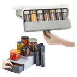 Combo Especiero 6 Pcs Y Organizador De Alacena Condimentos