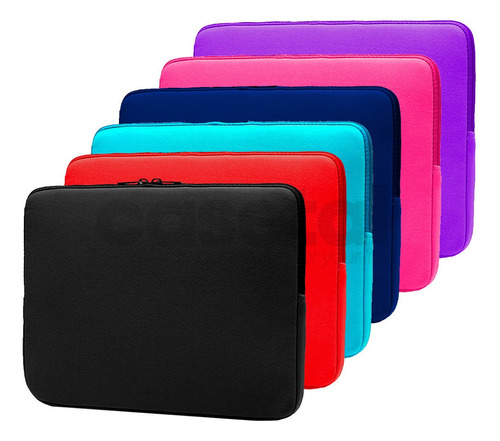 Case Capa Slim Neoprene Preto Macbook Pro 13 A1278 A1502 Top