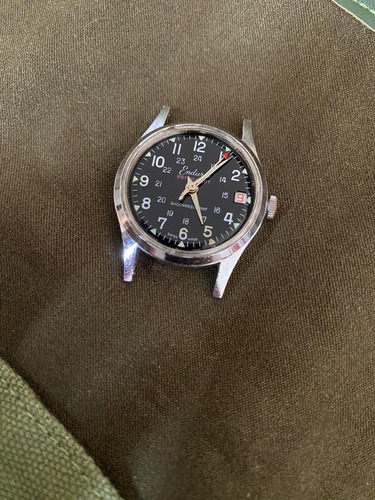 Relógio Suíço Endura Pro-pilot Militar Vintage