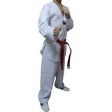 Dobok Traje Conjunto Taekwondo Panther Wtf Talle 4 Al 5