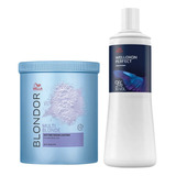 Blondor 800g + Ox Welloxon 30 Vol. 1l Wella Kit