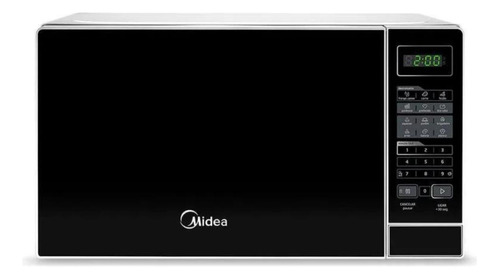 Micro-ondas 20l Branco Porta Preta Minuto Fácil Midea - 220v