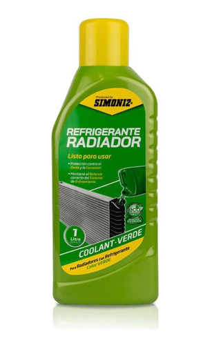 Refrigerante Radiador Simoniz 1 L