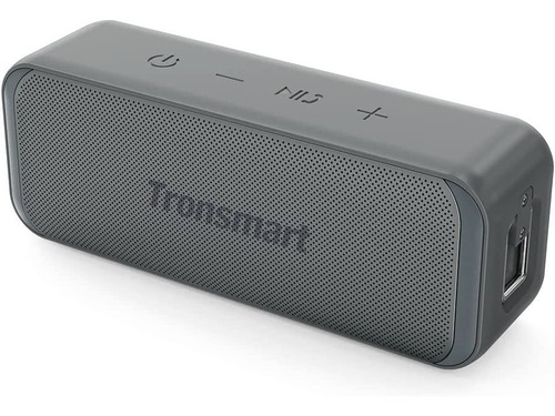 Bocina Tronsmart T2 Mini Portátil Con Bluetooth Negra 10w