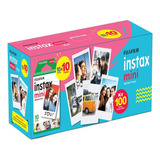 Filme Instax Mini 8 9 11 12 Pack Fuji Original Com 100 Fotos