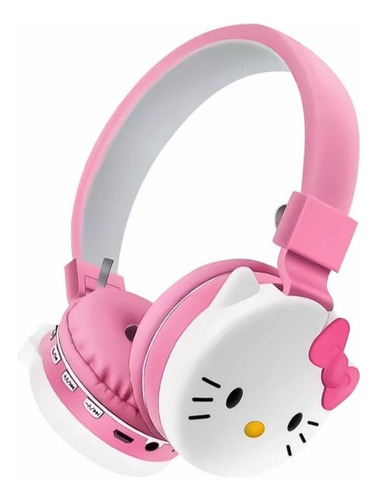 Audífono De Diadema Inalámbricos Hello Kitty Niña O Adulto 
