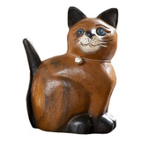 Estátua De Gato, Estatueta De Gatinho Ornamento De Gato