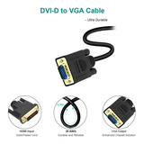 Cable Activo Dvi-d A Vga, Benfei Dvi-d 24  1 Una Vga De 6