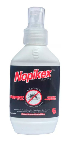 Repelente Nopikex Spray 120 Ml