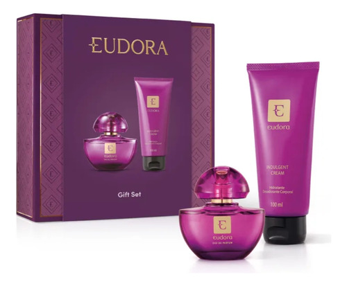 Presente Perfume Eau De Parfum Para Mulher Edp Roxo Eudora