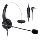 Voicejoy Auriculares Con Volumen+control De Silencio+conecto