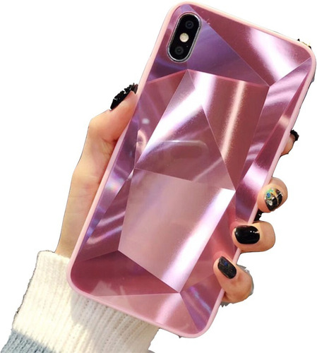 Funda Piedras Preciosas Diamante Rubí Oro Zafiro Para iPhone